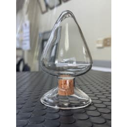 【販売終了】種子びん イカ型 コルク栓付 180mL