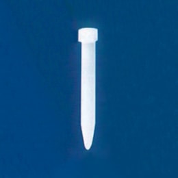 標準試験管 15mL 内底V PFA 標準蓋付