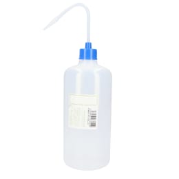 NT洗瓶 カラーキャップ 細口 1L 色8 CB コバルトブルー