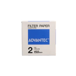 円形定性ろ紙 #2 150mm 100枚