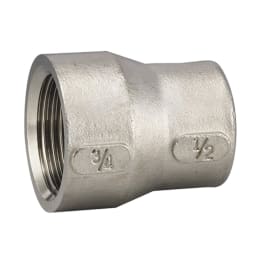 SUS製ねじ込み継手 異径ソケット 1"×3/8 VRS-0803