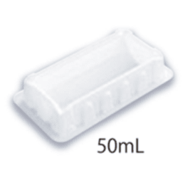 ニチリョー リザーバー 白色PS 個包装、滅菌済 50mL 100個 00-RV-50S