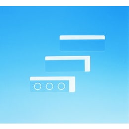 松浪硝子工業 L字フロスト 水切放 t1.3 100枚 S5227