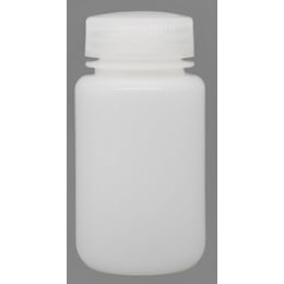 広口試薬ボトル HDPE製 白色 125mL 5本