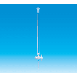 Fine共通摺合せクロマトグラフ管 φ10×300 PTFEコック付  FG2並目 上部摺15/25