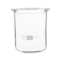 柴田科学 DURAN® セパラブルフラスコ 円筒形 平底タイプ 2L バンド式150φ 005580-2000