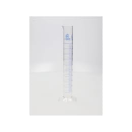 メスシリンダー 青目盛 PMP クラスA 100mL
