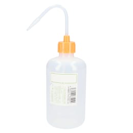 NT洗瓶 カラーキャップ 細口 500mL 色2 OY オレンジイエロー