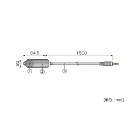 エスペックミック センサケーブル RSH-3020 1.5m RS-14H/14NH用