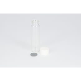 日電理化硝子 ねじ口瓶 S-5 12mL 無色 P.Pキャップ ブチルゴムパッキングセット 100組 250338