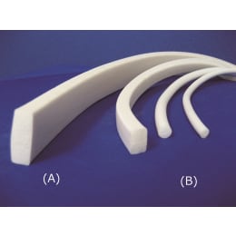白シリコンスポンジ TO-010 丸紐 10φmm