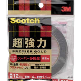 超強力両面テープ プレミアゴールド SPR-12R