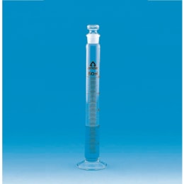 有栓メスシリンダー 50mL 栓16