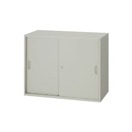 【販売終了】スチール引違い書庫 NWS-0907H-AW