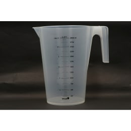 メジャーカップ 黒目盛付き3000mL