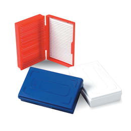 【販売終了】エコノミースライドBOX 25枚入れ レッド