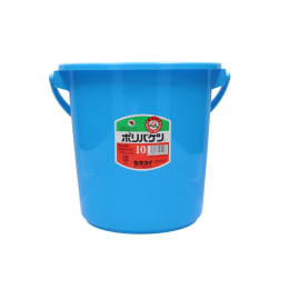 ポリバケツ 10L フタ付
