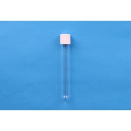 ねじ口試験管 ST-16.5M 15mL 白キャップ フッ素PTFE/ニトリルパッキン付 50入 119234