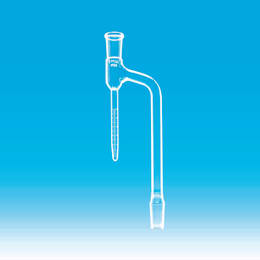Fine 透明共通摺合せ水分定量受器 5mL コックなし 上部24/40下部24/40