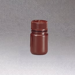 広口褐色試薬瓶 HDPE 30mL 12入