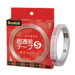 【販売終了】超透明テープS 12mm×35m 20個入