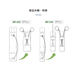 鋼製小物固定用シート MP-03E 500入