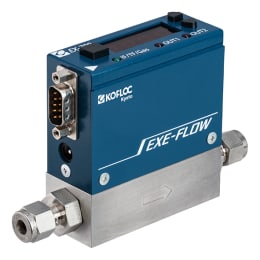 マスフローメータEX-700Rバルブ無1L/min