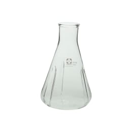 【販売終了】柴田科学 振盪三角フラスコ 500mL バッフル付4個 016310-500A