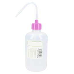 NT洗瓶 カラーキャップ 細口 500mL 色10 RVI レッドバイオレット