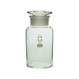 共通広口試薬びん 透明 500mL 017070-500A