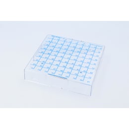 カラークライオボックス 赤 9×9列
