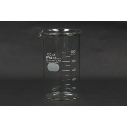 トールビーカー 目安目盛付き 100mL