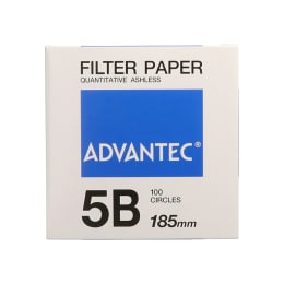 円形定量ろ紙 #5B 185mm 100枚