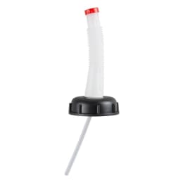 そそぎ口 フレキシブル 黒 PE-HD S70 610503