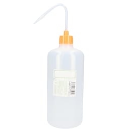 NT洗瓶 カラーキャップ 細口 1L 色2 OY オレンジイエロー