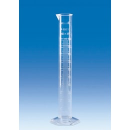 メスシリンダー PMP クラスA 100mL