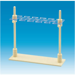 分液ロート台 横型 PVC 200×10個掛