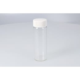 バキュームバイアル 無色 SVF-100 100mL メラミン樹脂キャップ 凍結乾燥用ブチルゴム栓)(特大) 25本 203202