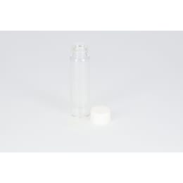 日電理化硝子 ねじ口瓶 S-5 12mL 無色 P.Pキャップ シリコーンゴムパッキングセット 100組 250049