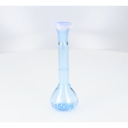 PURコーティングメスフラスコ 50mL 広口