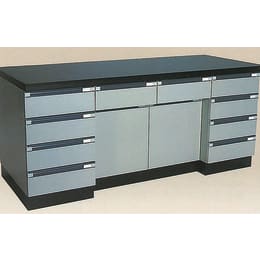 木製サイド実験台 KCL-180