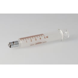 VAN 白硬注射器 中口 5mL ロック先 classI 00211004 真空パック包装