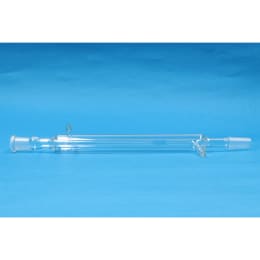 Fine共通摺合リービッヒ冷却器 筒長200mm 上部雌15/25 下部雄15/25