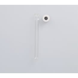 ねじ口試験管 ST-16.5M 15mL 穴あき白キャップ ブチルパッキン付 50入 119405