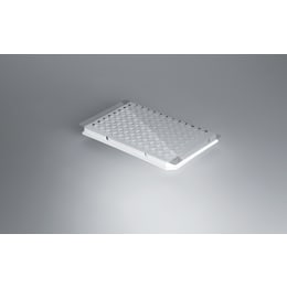 qPCRプレート0.15 96穴フィルム付 白 薄型スカート50入