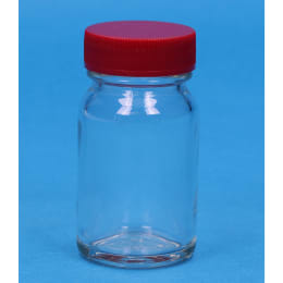 規格瓶 No.7 赤キャップ 中栓付 65mL 130本