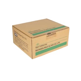 日電理化硝子 ねじ口瓶 S-1 4mL 茶色 P.Pキャップ シリコーンゴムパッキングセット 100組 250056
