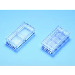 松浪硝子工業 チャンバーカバー 8ウェル MASコート 20枚 SCC-028