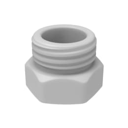 スレッドアダプター 内外 白 PTFE S55-S51 117095