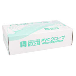 PVC グローブ 52018 L 100入